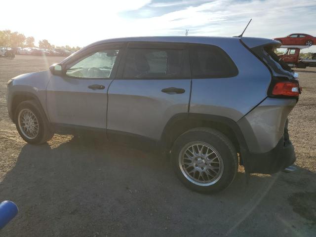 1C4PJLABXJD551334 - 2018 JEEP CHEROKEE SPORT Gris photo 2
