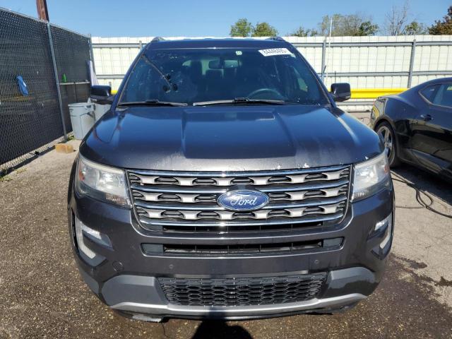 1FM5K8D8XHGD20665 - 2017 FORD EXPLORER XLT Մոխրագույն լուսանկար 5