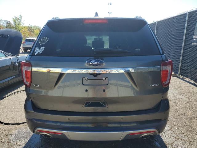 1FM5K8D8XHGD20665 - 2017 FORD EXPLORER XLT Մոխրագույն լուսանկար 6