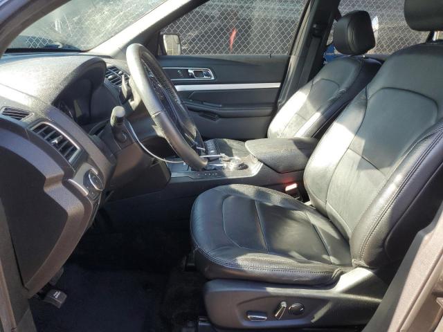 1FM5K8D8XHGD20665 - 2017 FORD EXPLORER XLT Մոխրագույն լուսանկար 7