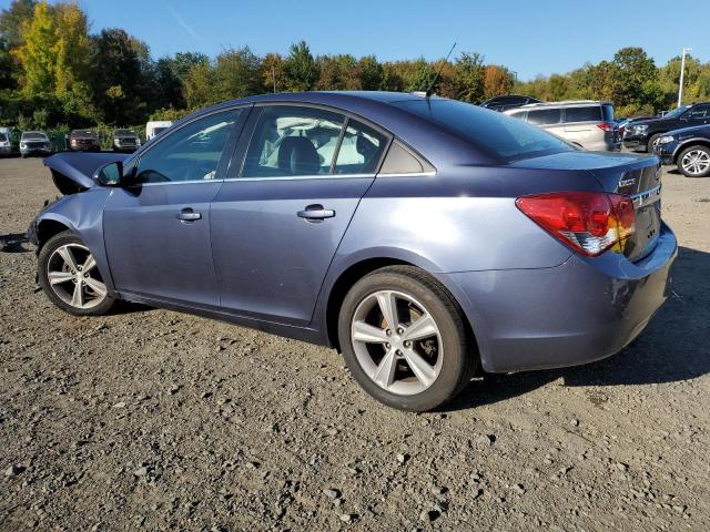 1G1PE5SB8D7147975 - 2013 CHEVROLET CRUZE LT BLUE photo 2