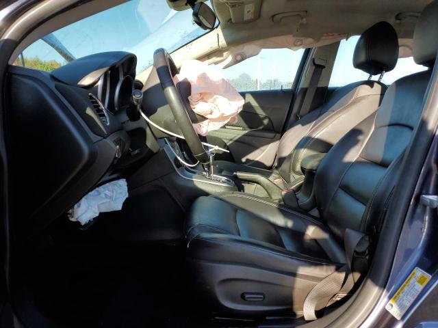 1G1PE5SB8D7147975 - 2013 CHEVROLET CRUZE LT BLUE photo 7