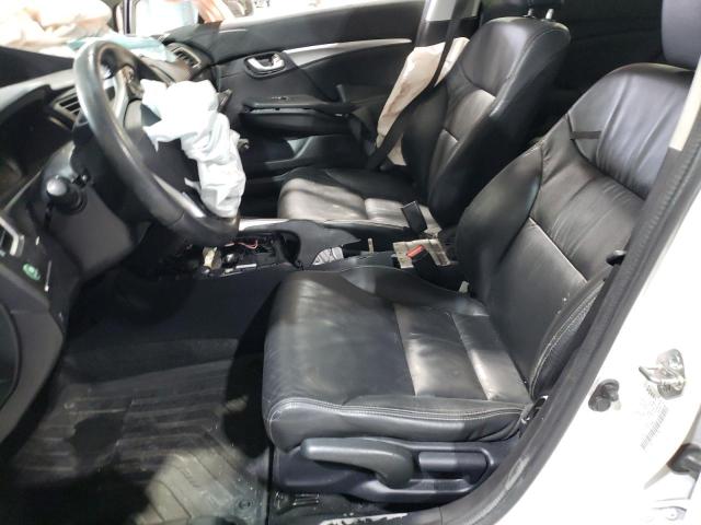 19XFB2F91DE075485 - 2013 HONDA CIVIC EXL WHITE photo 7
