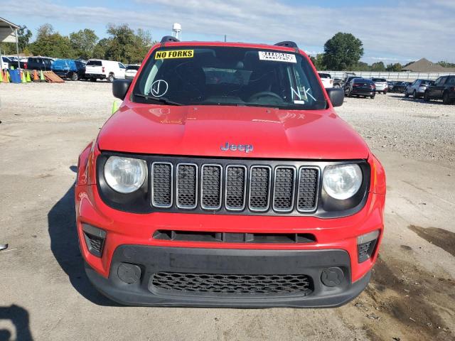 ZACNJAAB6LPL71412 - 2020 JEEP RENEGADE SPORT Rouge photo 5