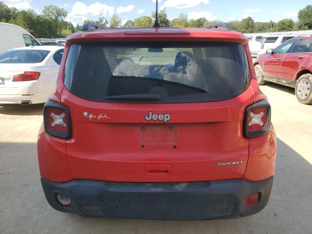 ZACNJAAB6LPL71412 - 2020 JEEP RENEGADE SPORT Rouge photo 6