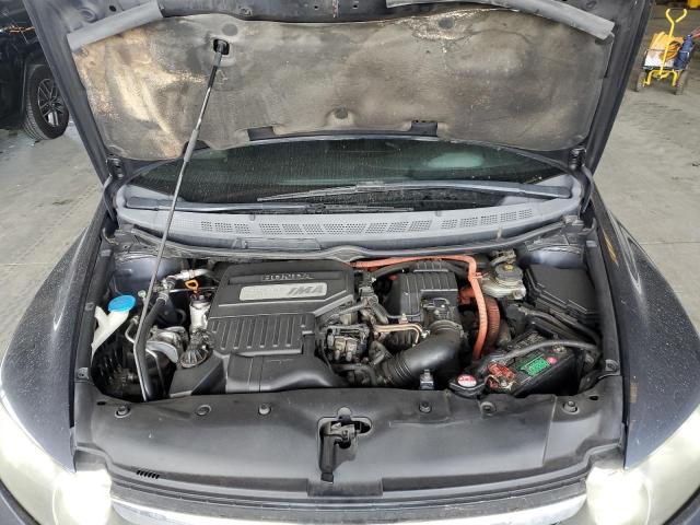 JHMFA362X6S019331 - 2006 HONDA CIVIC HYBRID GRAY photo 11