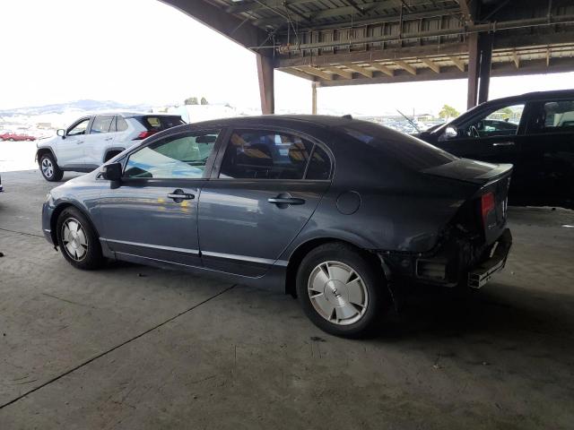 JHMFA362X6S019331 - 2006 HONDA CIVIC HYBRID GRAY photo 2
