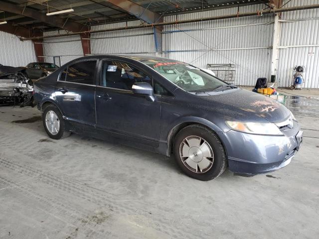 JHMFA362X6S019331 - 2006 HONDA CIVIC HYBRID GRAY photo 4