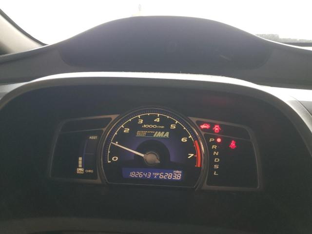 JHMFA362X6S019331 - 2006 HONDA CIVIC HYBRID GRAY photo 9