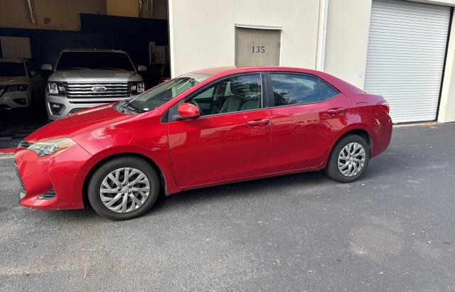 2T1BURHE8KC159892 - 2019 TOYOTA COROLLA L წითელი ფოტო 2