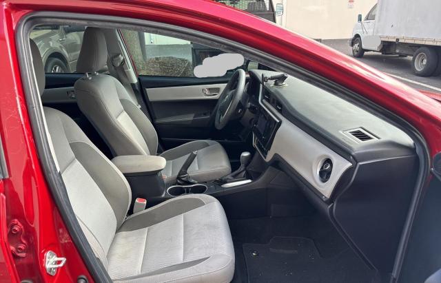 2T1BURHE8KC159892 - 2019 TOYOTA COROLLA L წითელი ფოტო 5