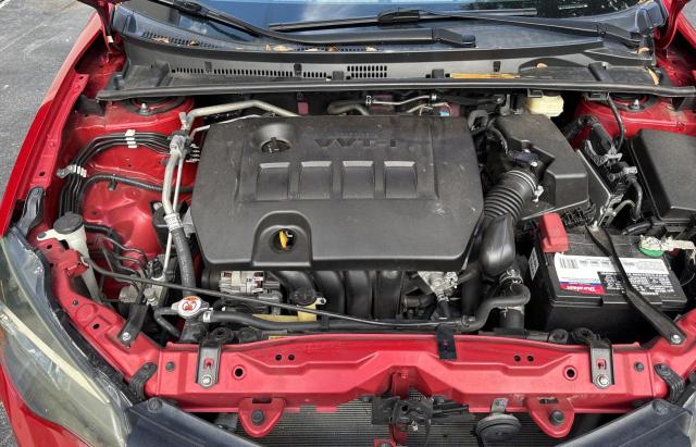 2T1BURHE8KC159892 - 2019 TOYOTA COROLLA L წითელი ფოტო 7