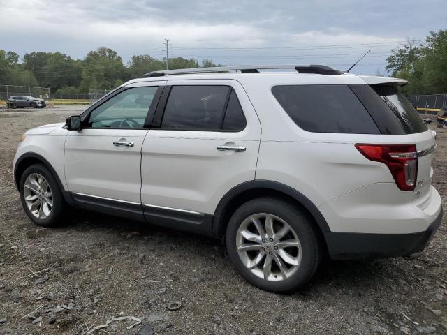 1FM5K8D87EGA46983 - 2014 FORD EXPLORER XLT WHITE photo 2