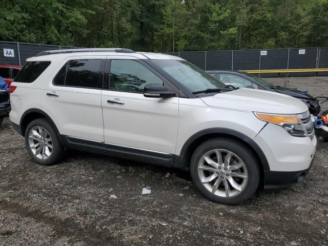 1FM5K8D87EGA46983 - 2014 FORD EXPLORER XLT WHITE photo 4
