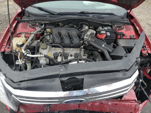 3FAHP01158R165615 - 2008 FORD FUSION SE RED photo 11