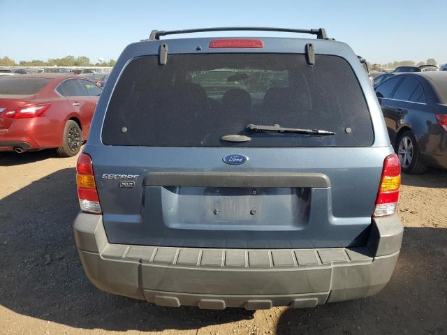 1FMYU03135KA15501 - 2005 FORD ESCAPE XLT BLUE photo 6