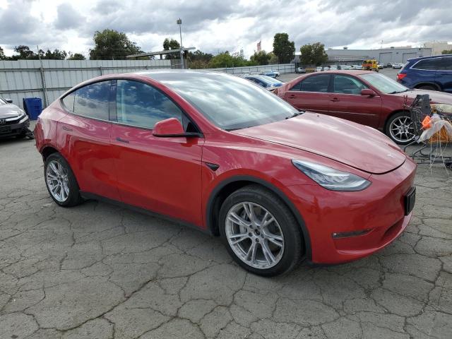 7SAYGAEE6NF314563 - 2022 TESLA MODEL Y Բորդո լուսանկար 4
