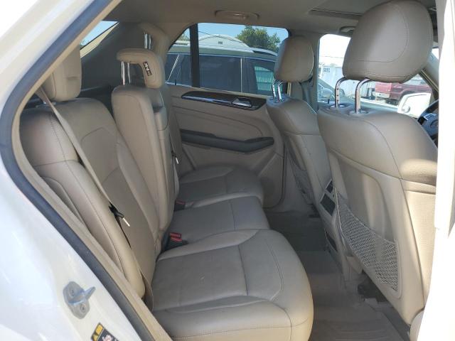 4JGDA5HB1DA174754 - 2013 MERCEDES-BENZ ML 350 4MATIC WHITE photo 11