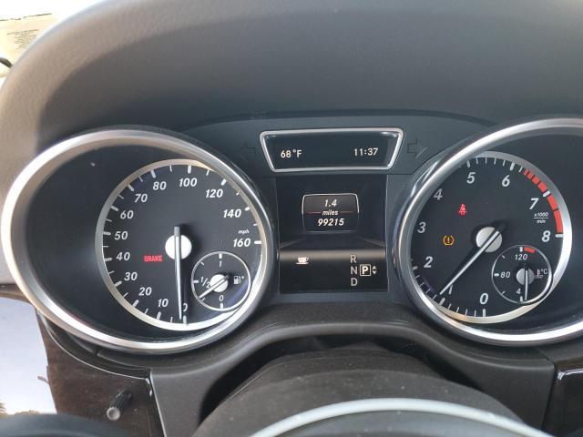 4JGDA5HB1DA174754 - 2013 MERCEDES-BENZ ML 350 4MATIC WHITE photo 9