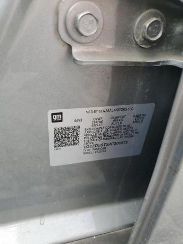 1G1ZD5ST2PF200572 - 2023 CHEVROLET MALIBU LT GRAY photo 12