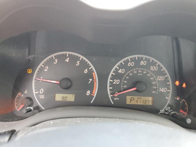 1NXBU4EE8AZ326806 - 2010 TOYOTA COROLLA BASE 银色 照片 9