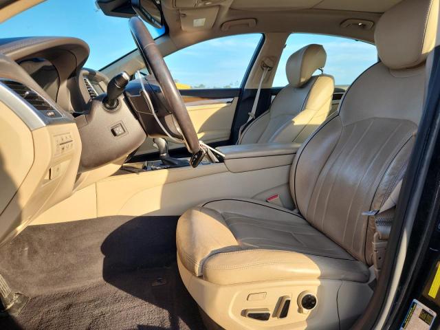 KMHGN4JE9FU082518 - 2015 HYUNDAI GENESIS 3.8L შავი ფოტო 7