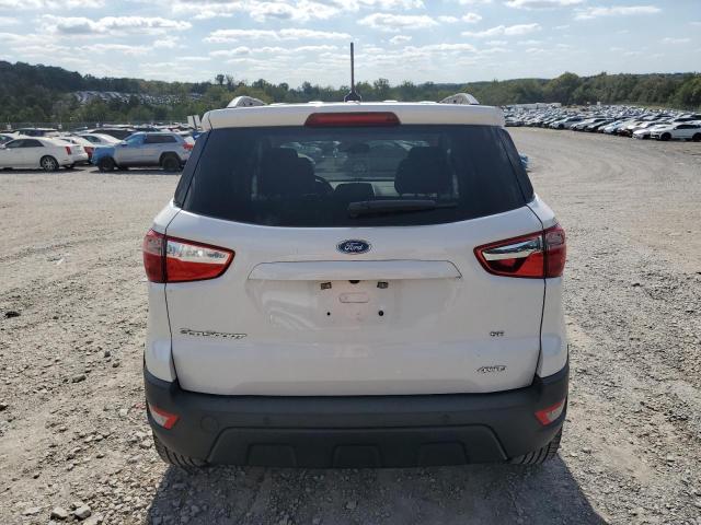 MAJ6P1UL0JC224648 - 2018 FORD ECOSPORT SE WHITE photo 6