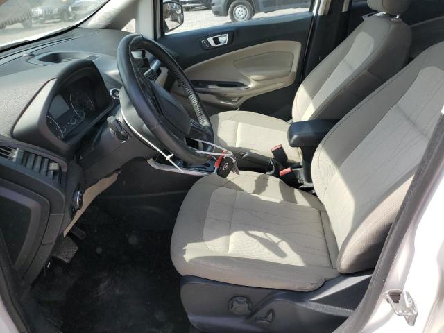 MAJ6P1UL0JC224648 - 2018 FORD ECOSPORT SE WHITE photo 7