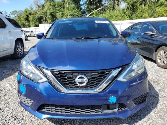 3N1AB7AP8KY359806 - 2019 NISSAN SENTRA S BLUE photo 5