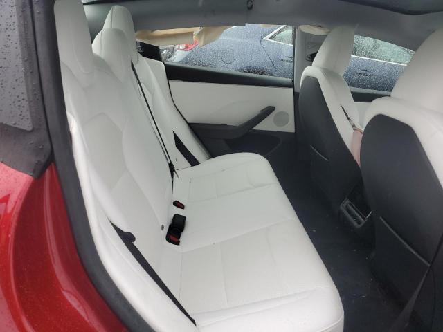 5YJ3E1EB0SF874044 - 2025 TESLA MODEL 3 Qırmızı foto 10