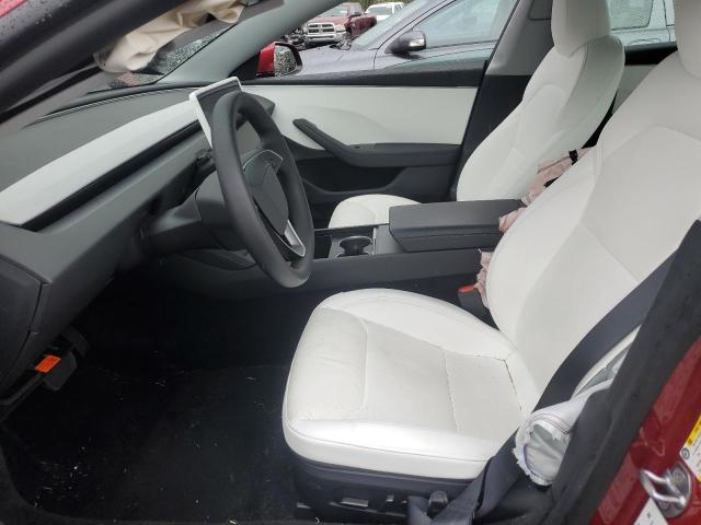 5YJ3E1EB0SF874044 - 2025 TESLA MODEL 3 Qırmızı foto 7