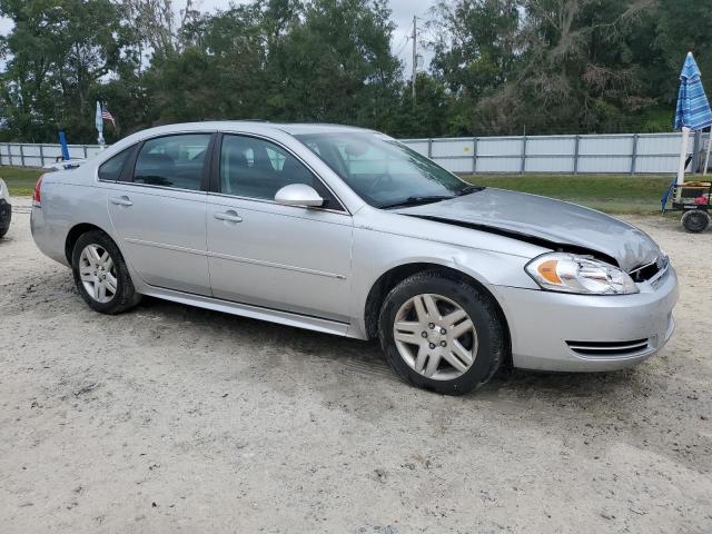 2G1WG5E31D1134332 - 2013 CHEVROLET IMPALA LT ვერცხლისფერი ფოტო 4