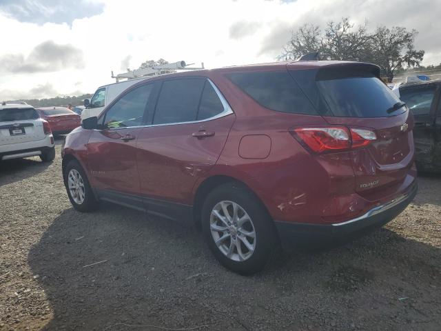 3GNAXKEV5KS625089 - 2019 CHEVROLET EQUINOX LT BURGUNDY photo 2