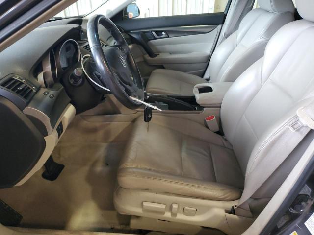 19UUA8F29AA018919 - 2010 ACURA TL ნაცრისფერი ფოტო 7
