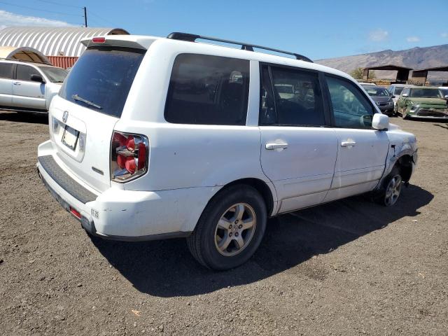 2HKYF18406H521424 - 2006 HONDA PILOT EX 白色 照片 3