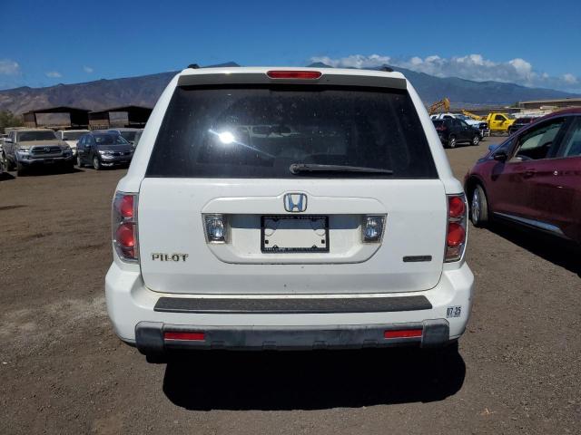 2HKYF18406H521424 - 2006 HONDA PILOT EX 白色 照片 6