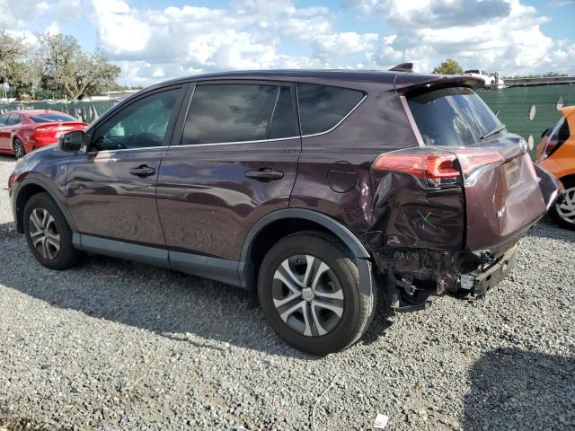 2T3ZFREV4JW406231 - 2018 TOYOTA RAV4 LE Fioletowy zdjęcie 2