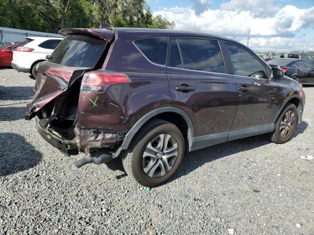 2T3ZFREV4JW406231 - 2018 TOYOTA RAV4 LE Fioletowy zdjęcie 3