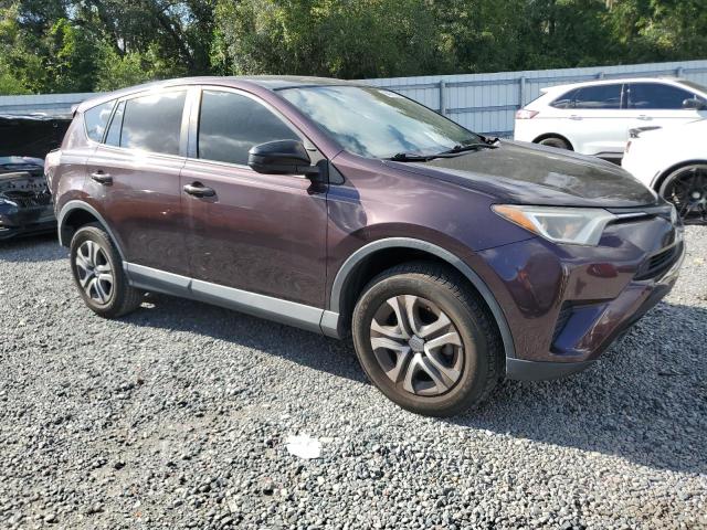 2T3ZFREV4JW406231 - 2018 TOYOTA RAV4 LE Fioletowy zdjęcie 4