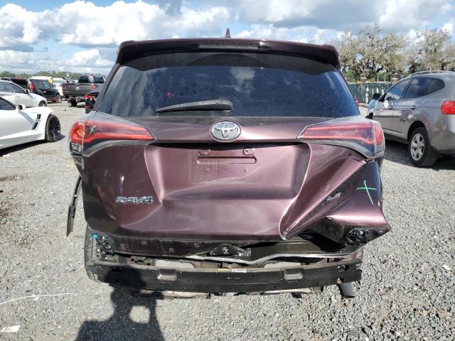 2T3ZFREV4JW406231 - 2018 TOYOTA RAV4 LE Fioletowy zdjęcie 6