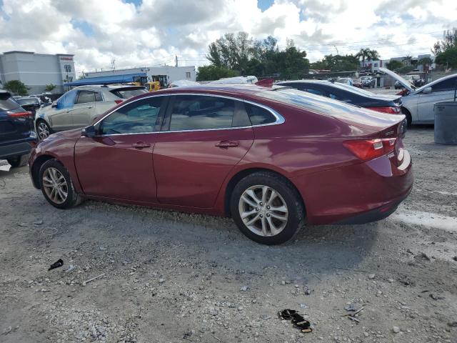 1G1ZD5ST5JF236361 - 2018 CHEVROLET MALIBU LT Կարմիր լուսանկար 2