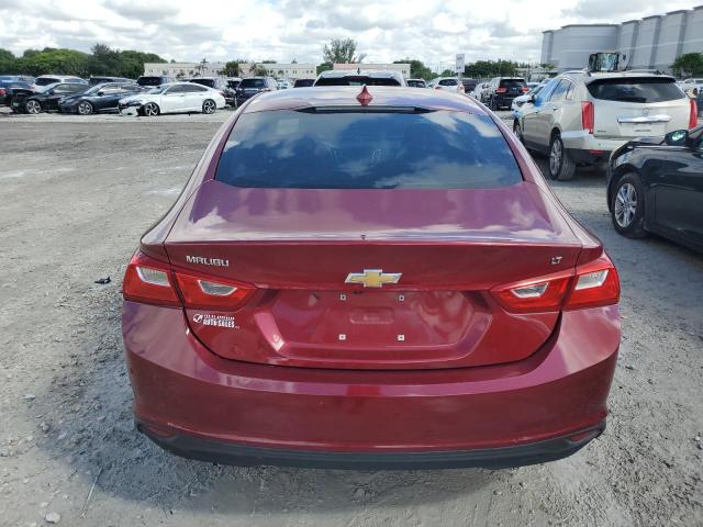 1G1ZD5ST5JF236361 - 2018 CHEVROLET MALIBU LT Կարմիր լուսանկար 6