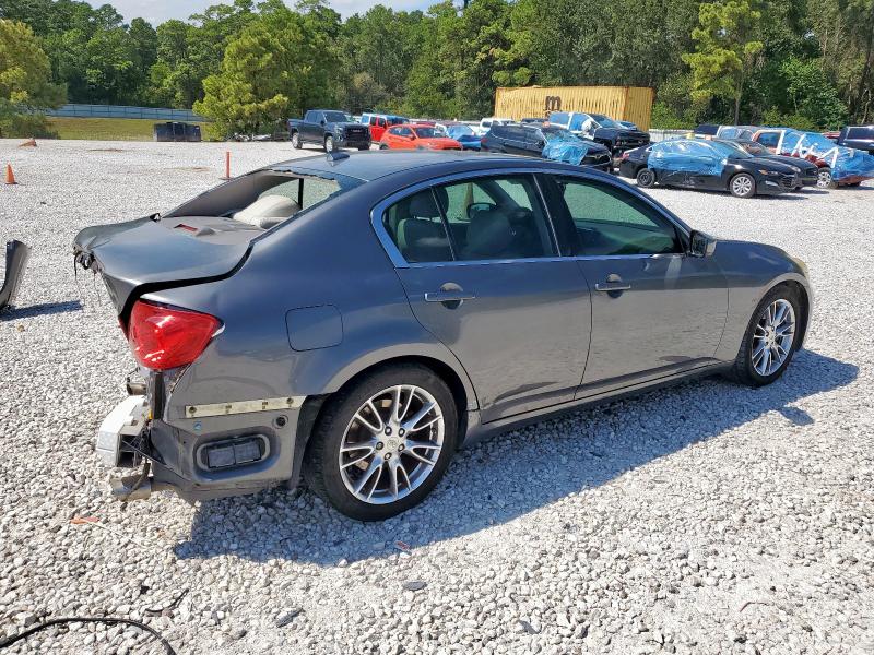 JN1CV6APXAM406474 - 2010 INFINITI G37 BASE GRAY photo 3