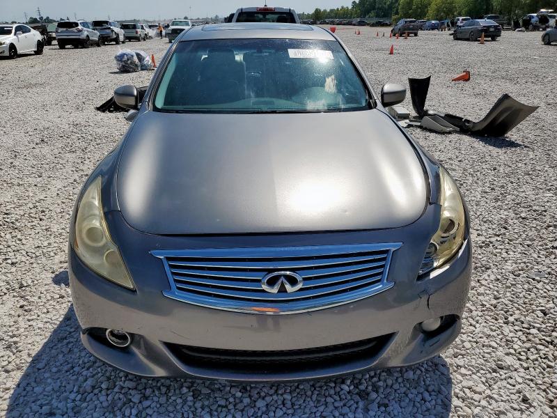 JN1CV6APXAM406474 - 2010 INFINITI G37 BASE GRAY photo 5