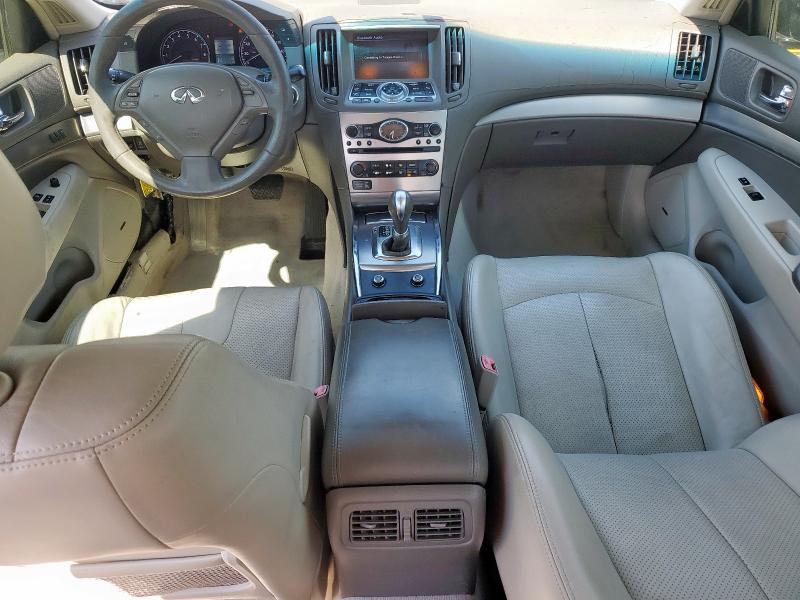 JN1CV6APXAM406474 - 2010 INFINITI G37 BASE GRAY photo 8