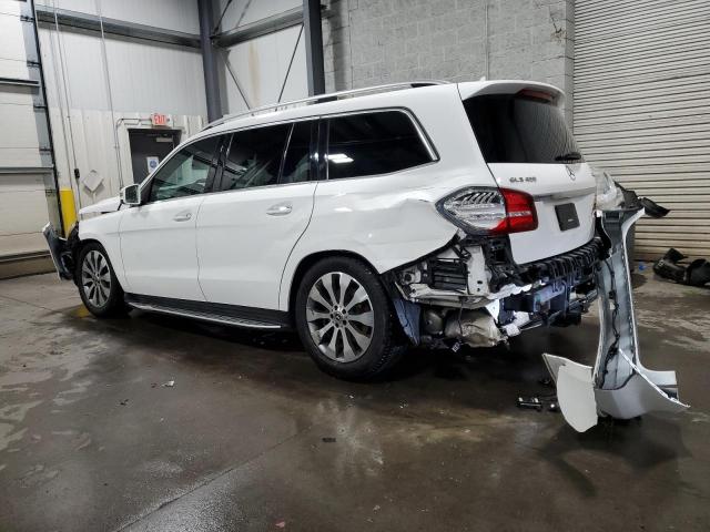 4JGDF6EE9JB108657 - 2018 MERCEDES-BENZ GLS 450 4MATIC WHITE photo 2