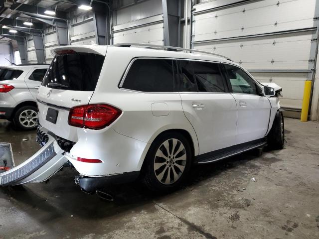 4JGDF6EE9JB108657 - 2018 MERCEDES-BENZ GLS 450 4MATIC WHITE photo 3