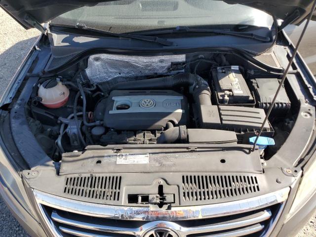 WVGBV7AX9BW513466 - 2011 VOLKSWAGEN TIGUAN S GRAY photo 12