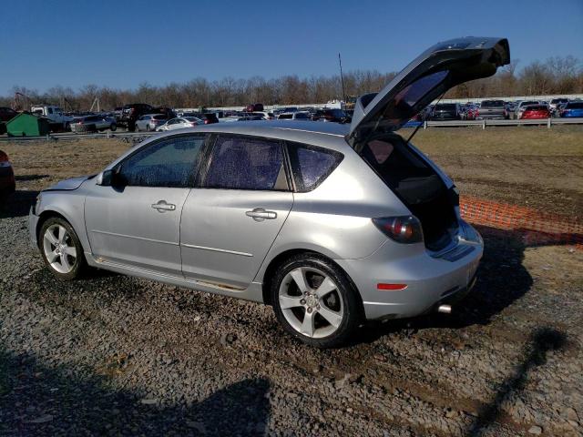 JM1BK143451219378 - 2005 MAZDA 3 HATCHBACK SILVER photo 2