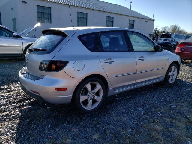 JM1BK143451219378 - 2005 MAZDA 3 HATCHBACK SILVER photo 3